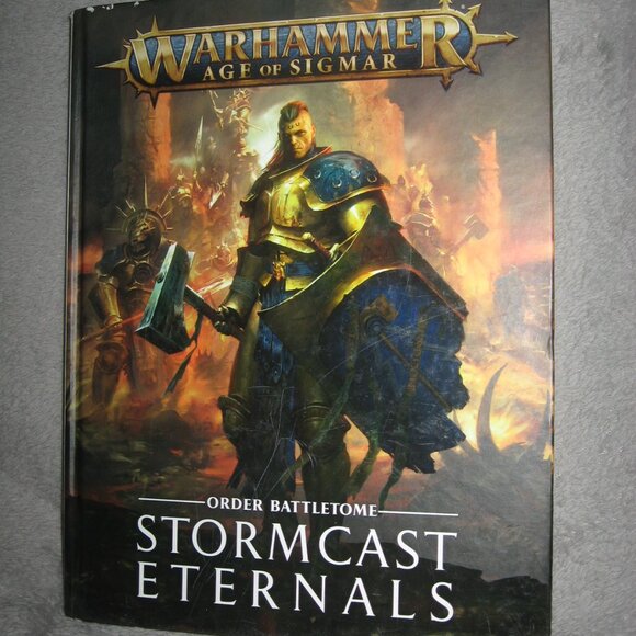 Warhammer Hardcover Book 40,000 40K Stormcast Eternals Order Battletome 2409A7 - Picture 1 of 10
